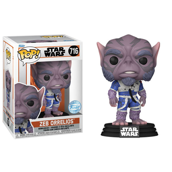 Star Wars: The Mandalorian - Zeb Orrelios US Exclusive Pop! Vinyl