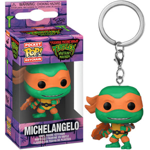 Teenage Mutant Ninja Turtles: Mutant Mayhem (2023) - Michelangelo Pop! Keychain