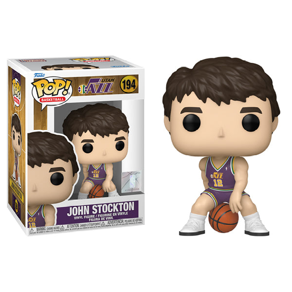 NBA Basketball: Rookie Season - John Stockton Utah Jazz Pop! Vinyl