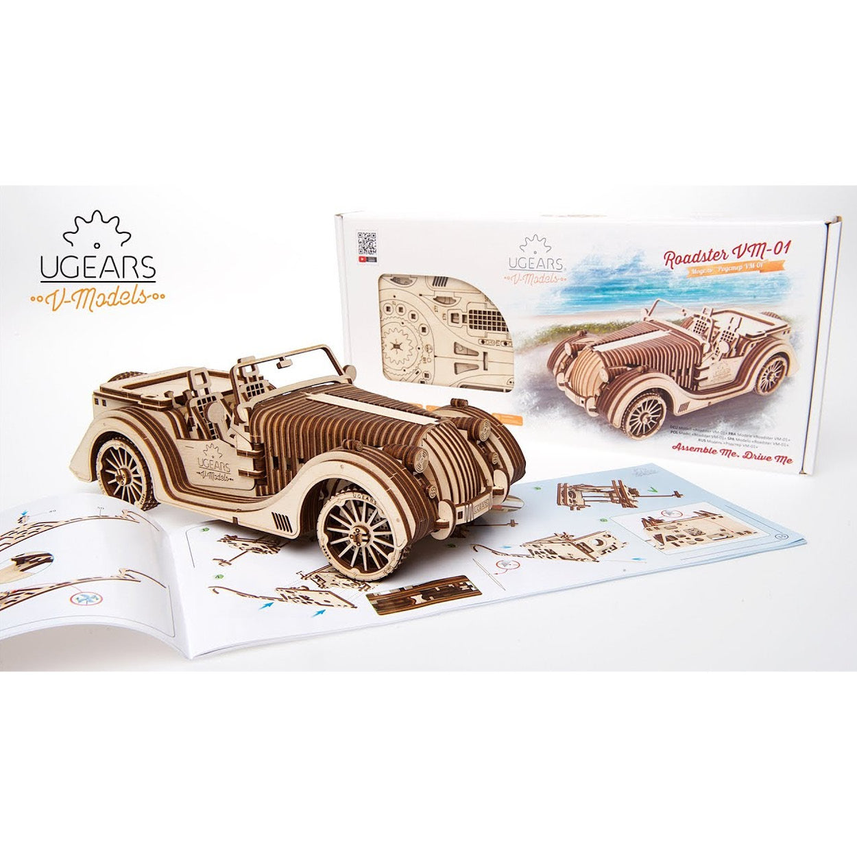 UGears Roadster VM-01