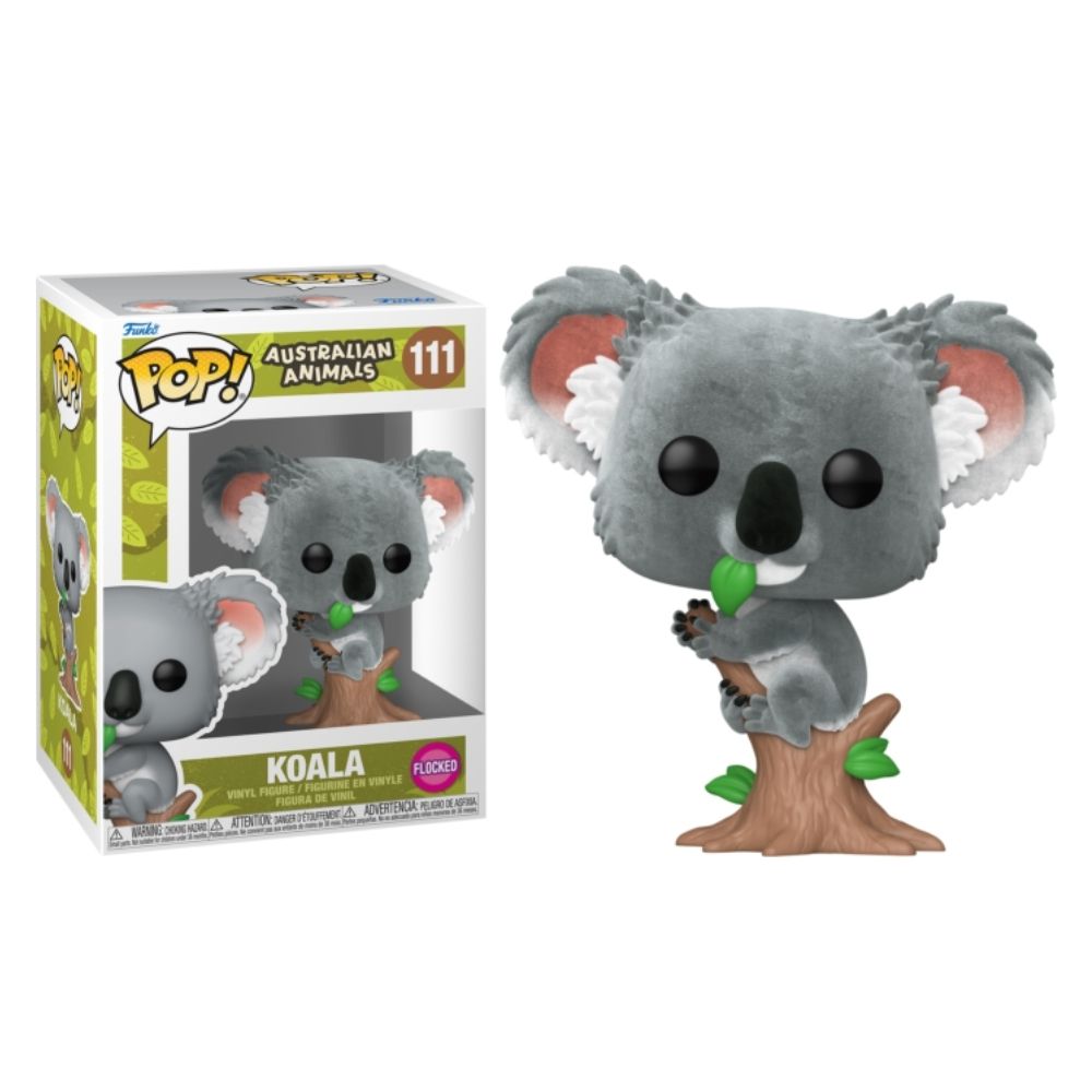 Australian Animals - Koala Flocked Pop! Vinyl