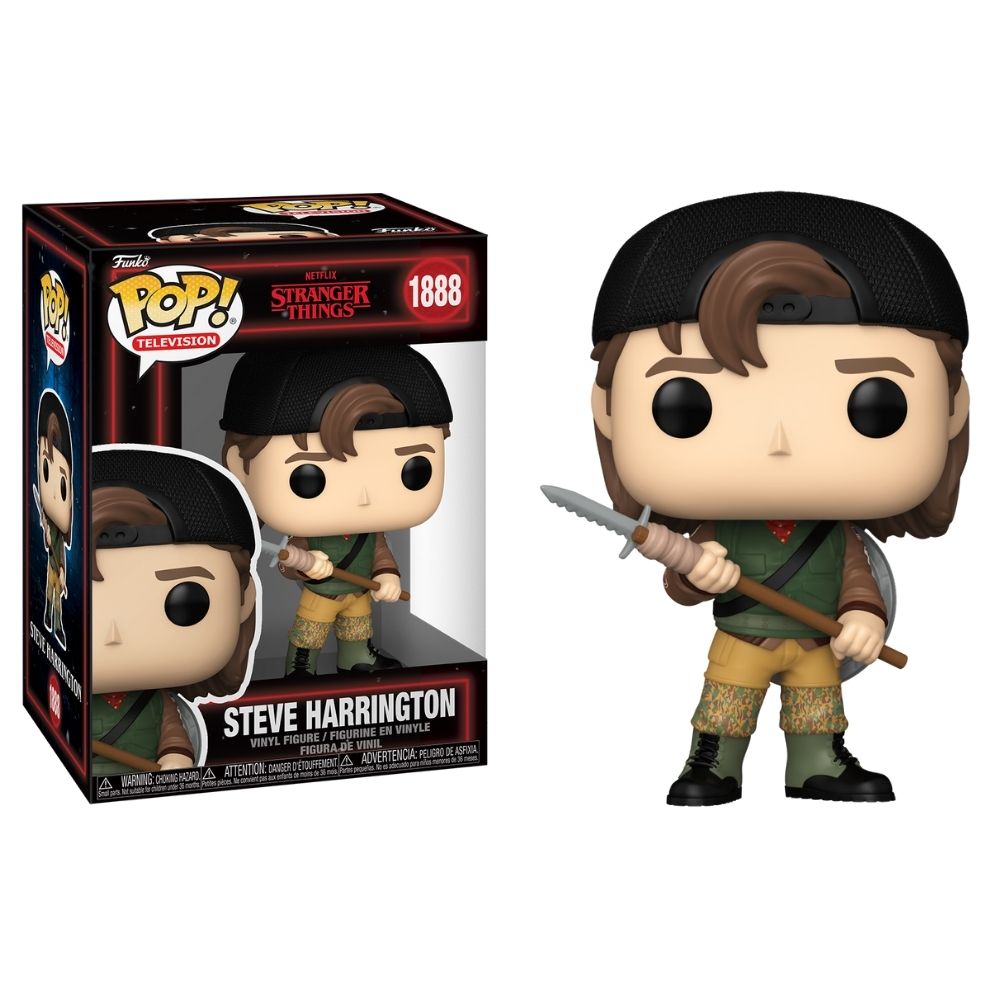 Stranger Things - Steve Harrington with Spear (Season 5) Pop! Vinyl