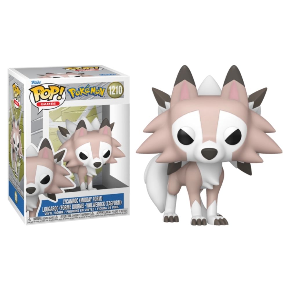 Pokemon - Lycanroc (Midday Form) Pop! Vinyl