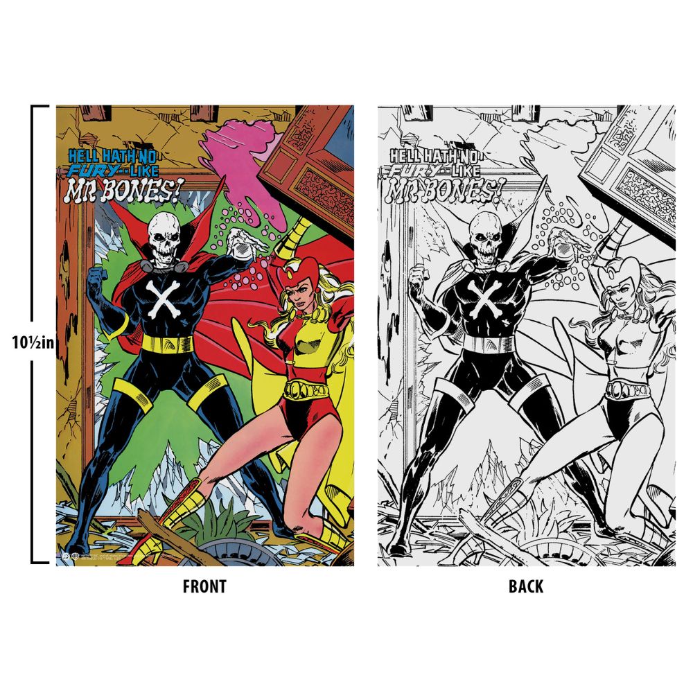 DC Comics - Mr Bones (Infinity Inc #16) Gold Label 7 Inch Action Figure