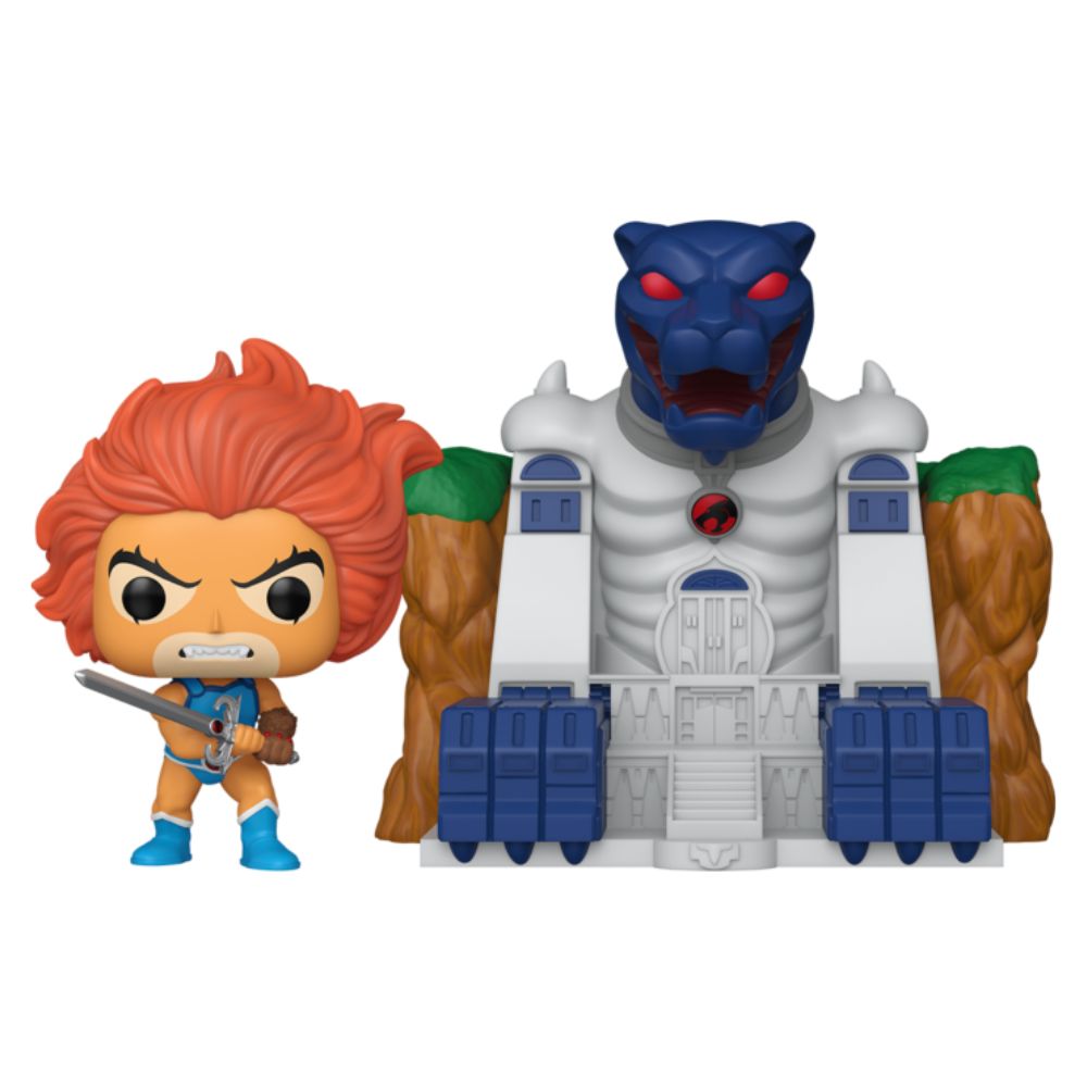 Thundercats - Lion-O with Cat's Lair Pop! Town