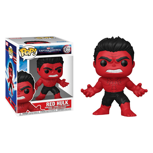 Captain America: Brave New World - Red Hulk 6 Inch Pop! Vinyl