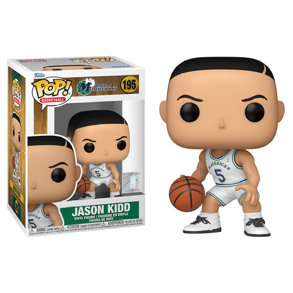 NBA Basketball: Rookie Season - Jason Kidd Dallas Mavericks Pop! Vinyl