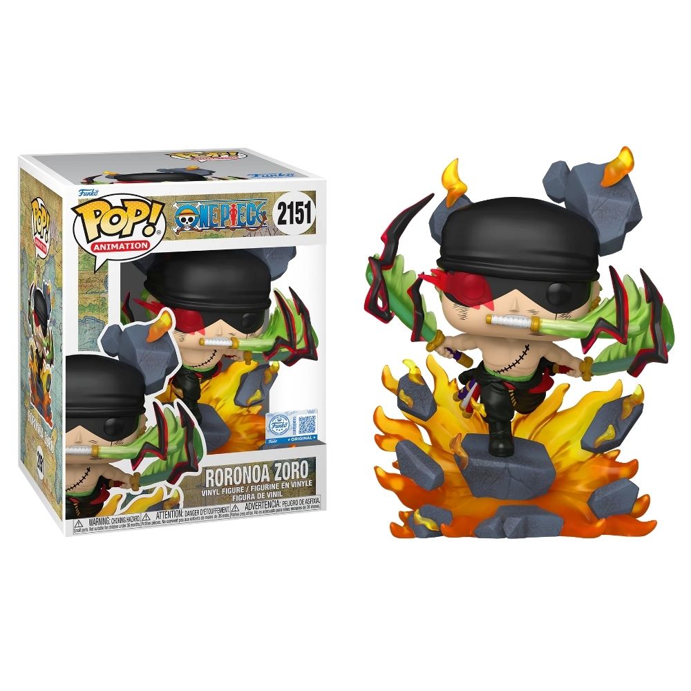 One Piece - Roronoa Zoro (King of Hell) US Exclusive Pop! Vinyl Premium