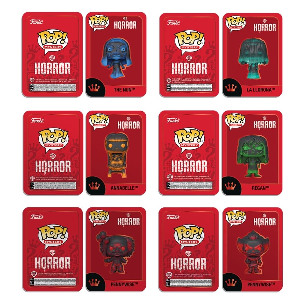 Warner Bros: Horror - Mystery Pop! Vinyl Blind Box Assortment (1 Unit)