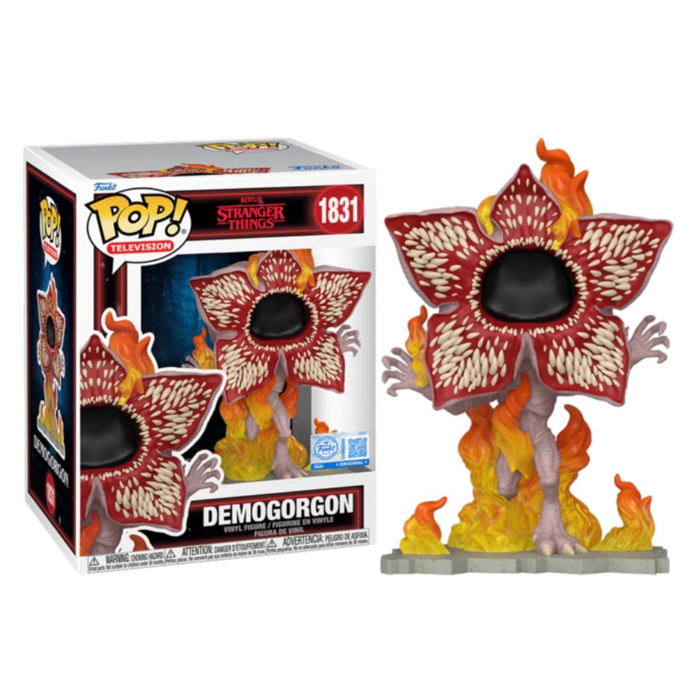 Stranger Things - Demogorgon on Fire US Exclusive Premium Pop! Vinyl