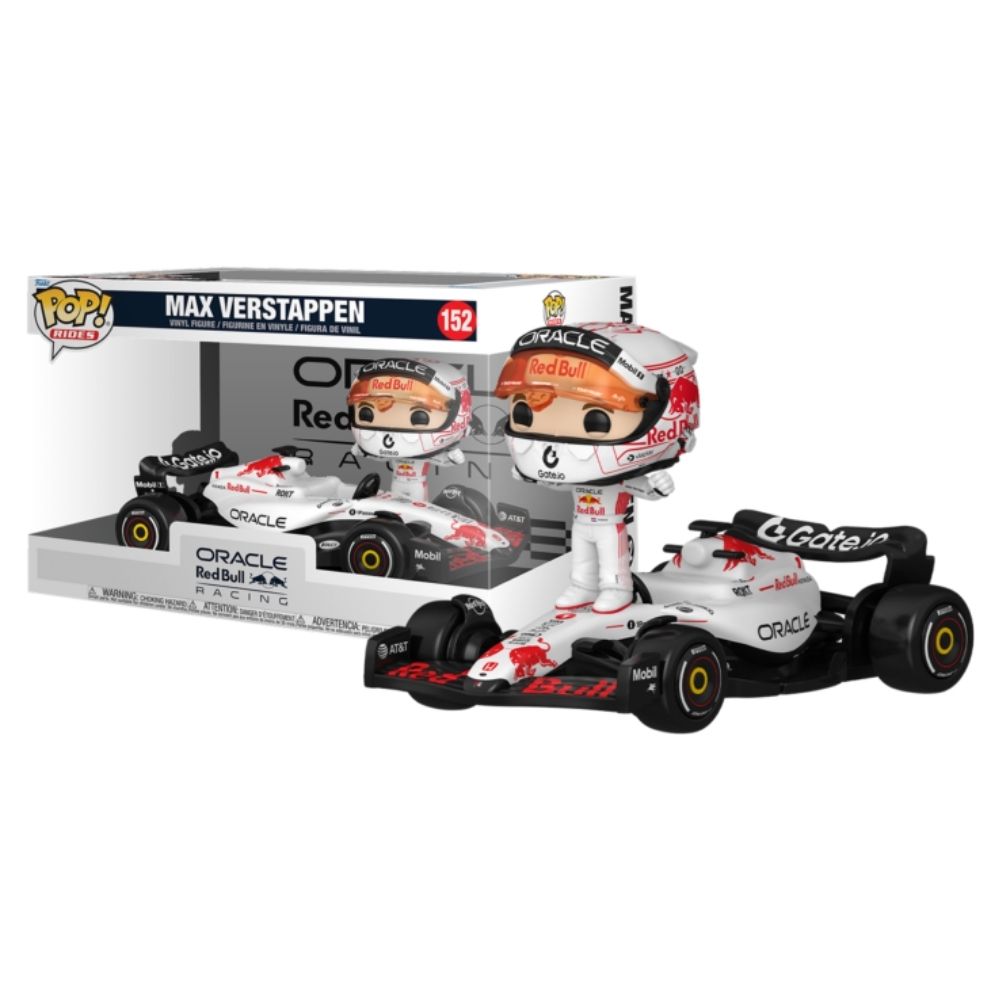F1: Formula 1 - Max Verstappen with RB16B WH Super Deluxe Pop! Vinyl Ride