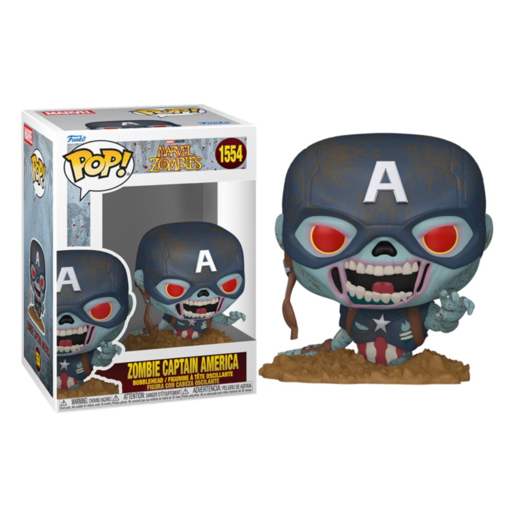 Marvel Zombies - Zombie Captain America Pop! Vinyl