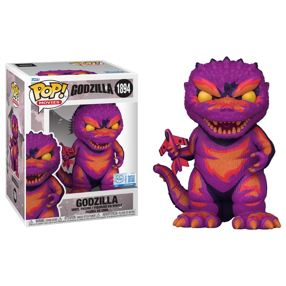 Godzilla: Retro Futurism - Godzilla (Pink) Pop! Premium