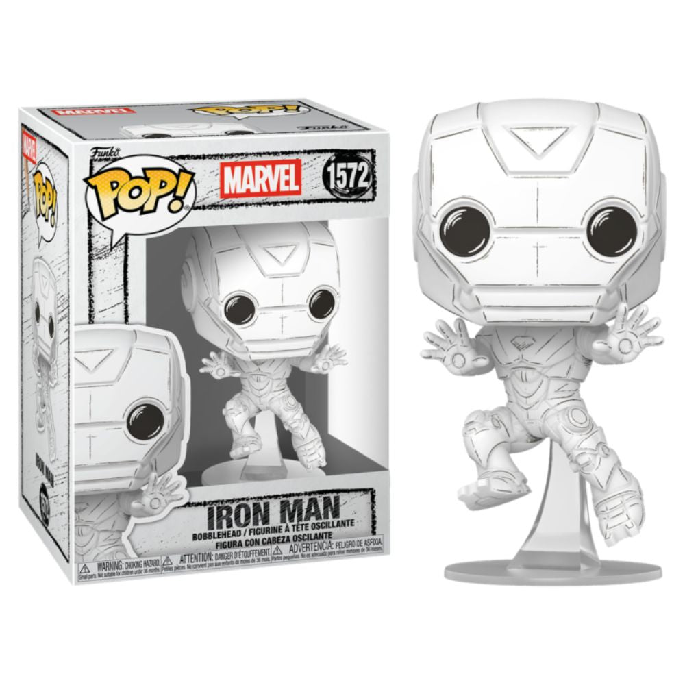 Marvel: Sketched - Iron Man Pop! Vinyl
