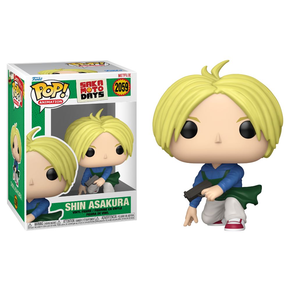 Sakamoto Days - Shin Asakura Pop! Vinyl