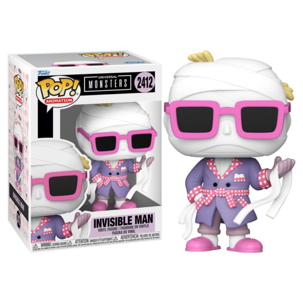 Universal Monsters - Invisible Man (Retro Anime) Pop! Vinyl