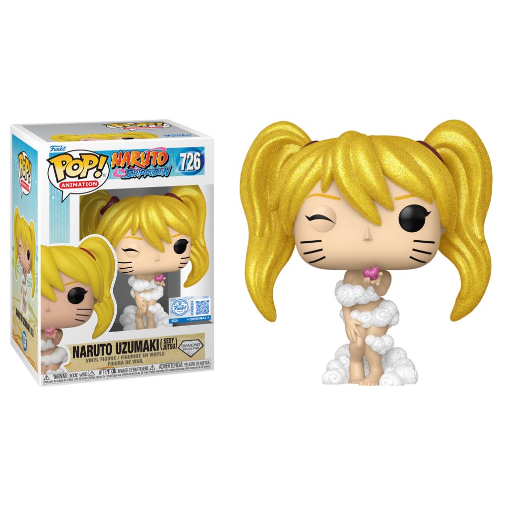 Naruto - Sexy Jutsu (Diamond Glitter) US Exclusive Pop! Vinyl
