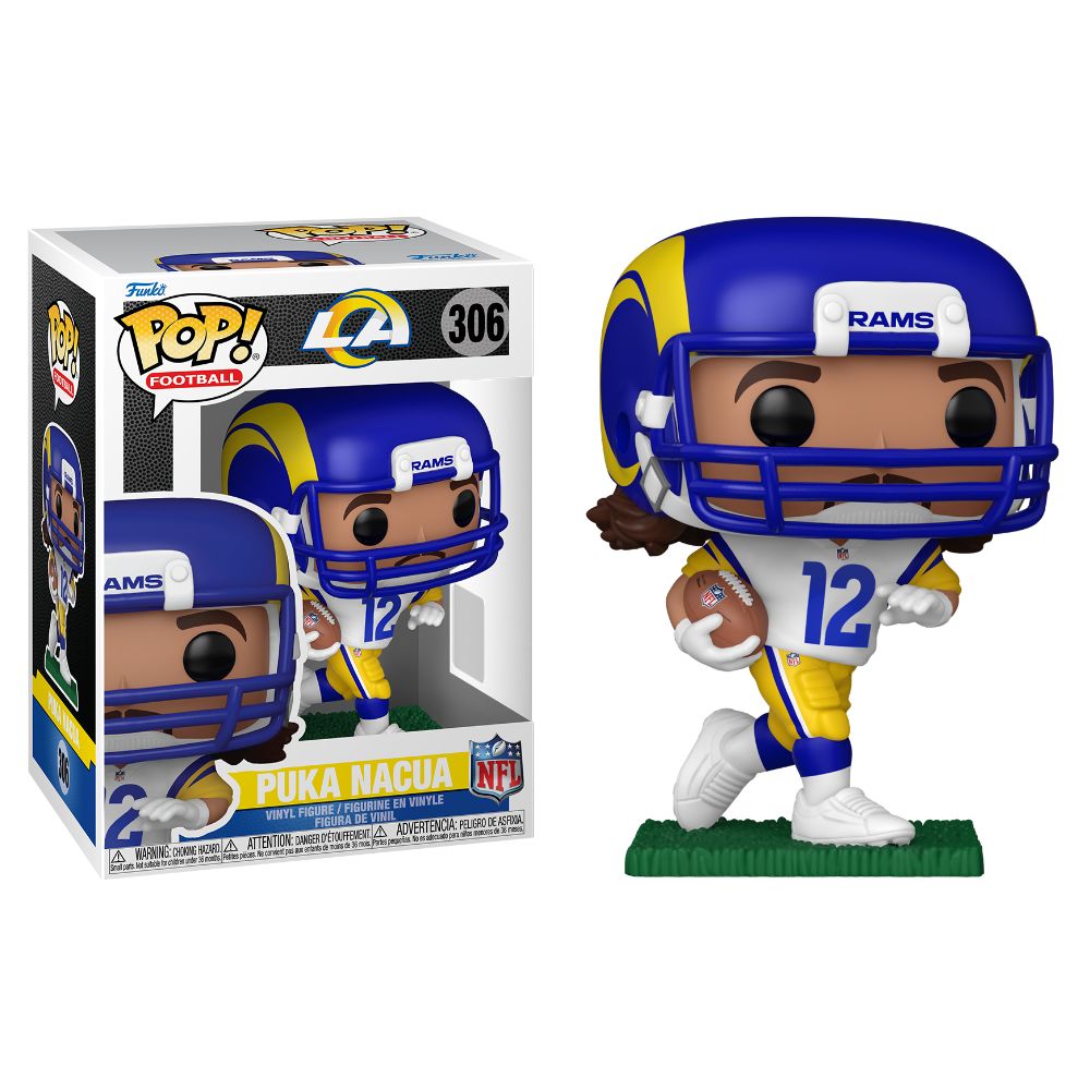 NFL Football - Puka Nacua Los Angeles Rams Pop! Vinyl