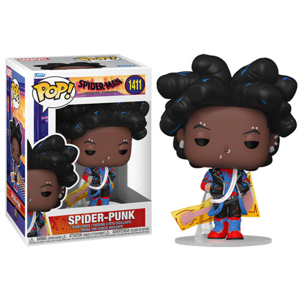 Spider-Man: Across the Spider-Verse - Spider-Punk (Unmasked) Pop! Vinyl