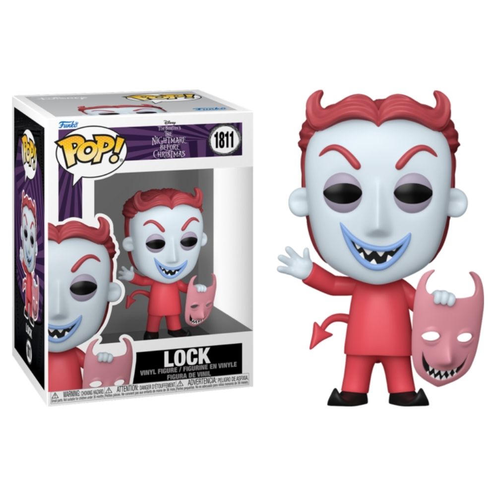 The Nightmare Before Christmas - Lock with Mask Pop! Vinyl