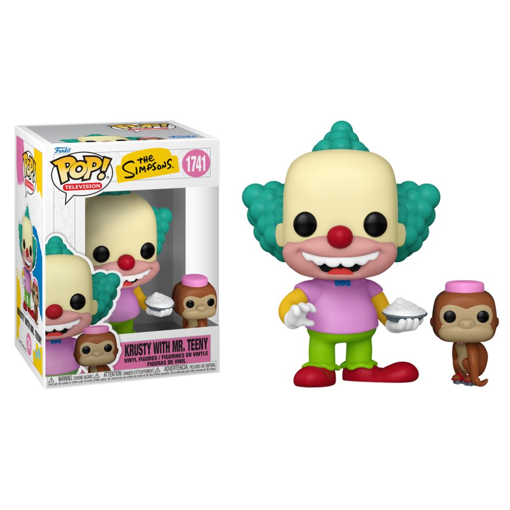 The Simpsons - Krusty with Mr Teeny Pop! Vinyl