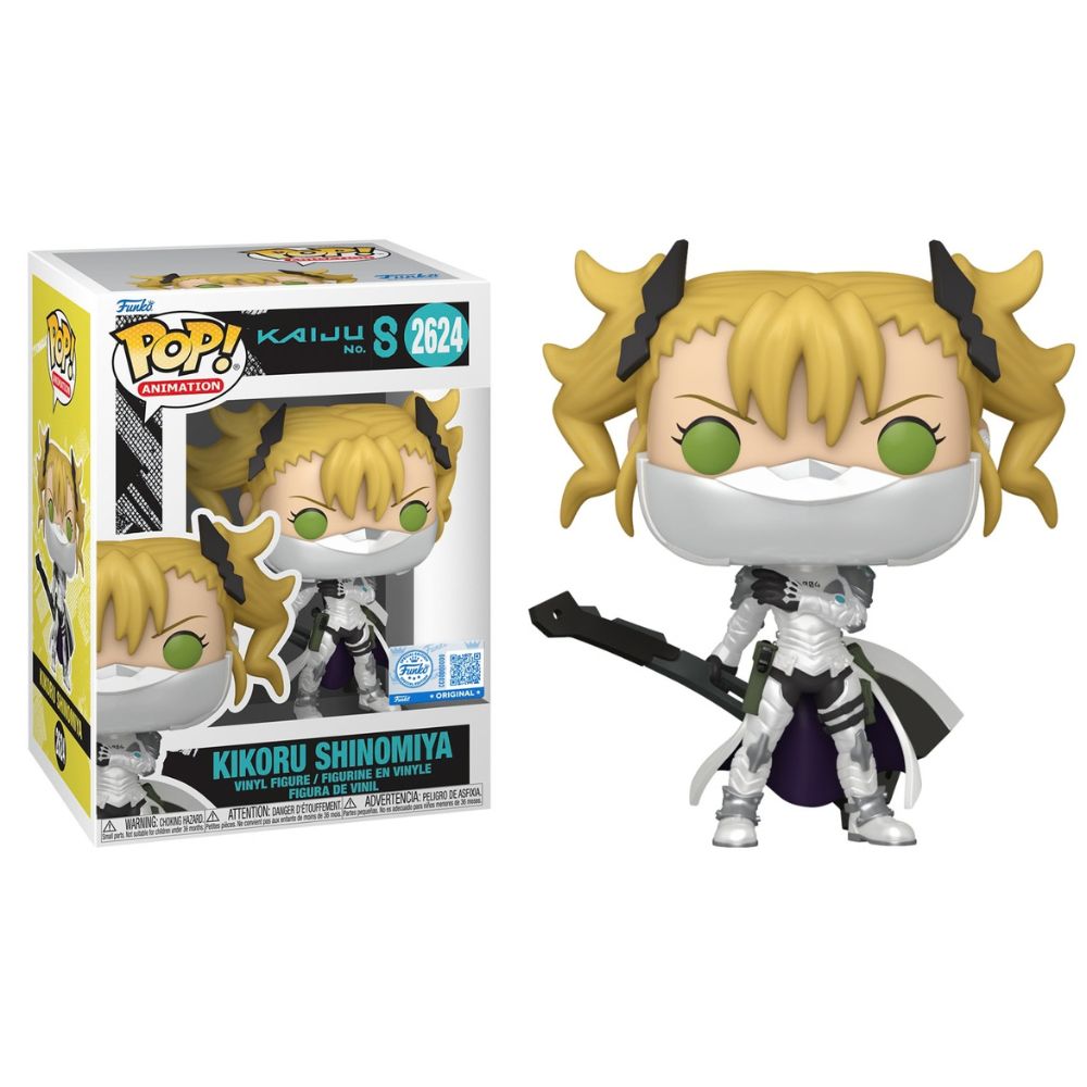 Kaiju No. 8 - Kikoru Shinomiya (Numbers Weapon 4 Suit) US Exclusive Pop! Vinyl