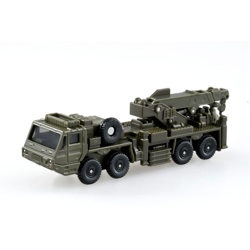 Tomica (Long Type) No. 141 JGSDF Heavy Wheeled Recovery Vehicle - 1:89 Scale Diecast Vehicle