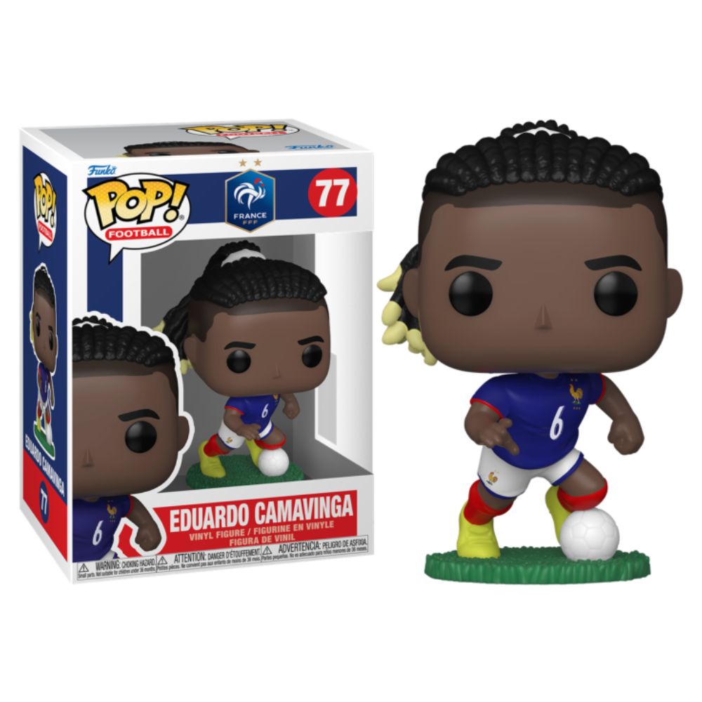 Football (Soccer): France - Eduardo Camavinga Pop! Vinyl