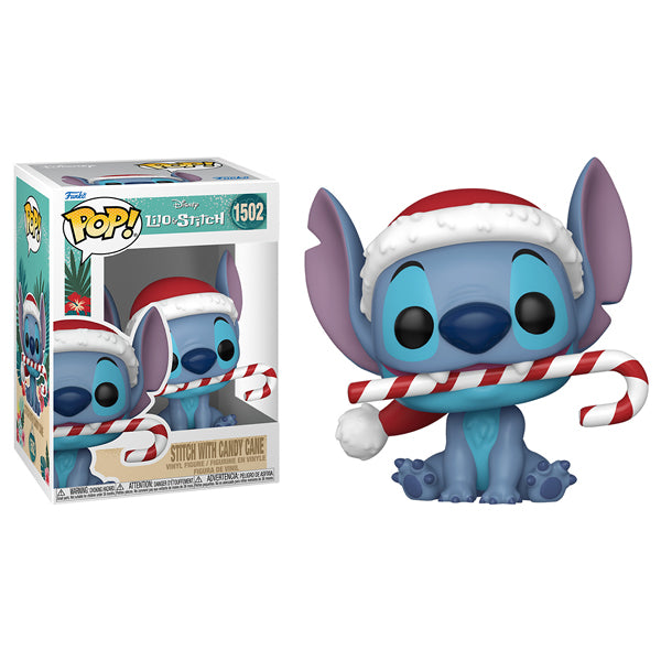 Lilo & Stitch: Holiday - Stitch with Candy Cane Pop! Vinyl
