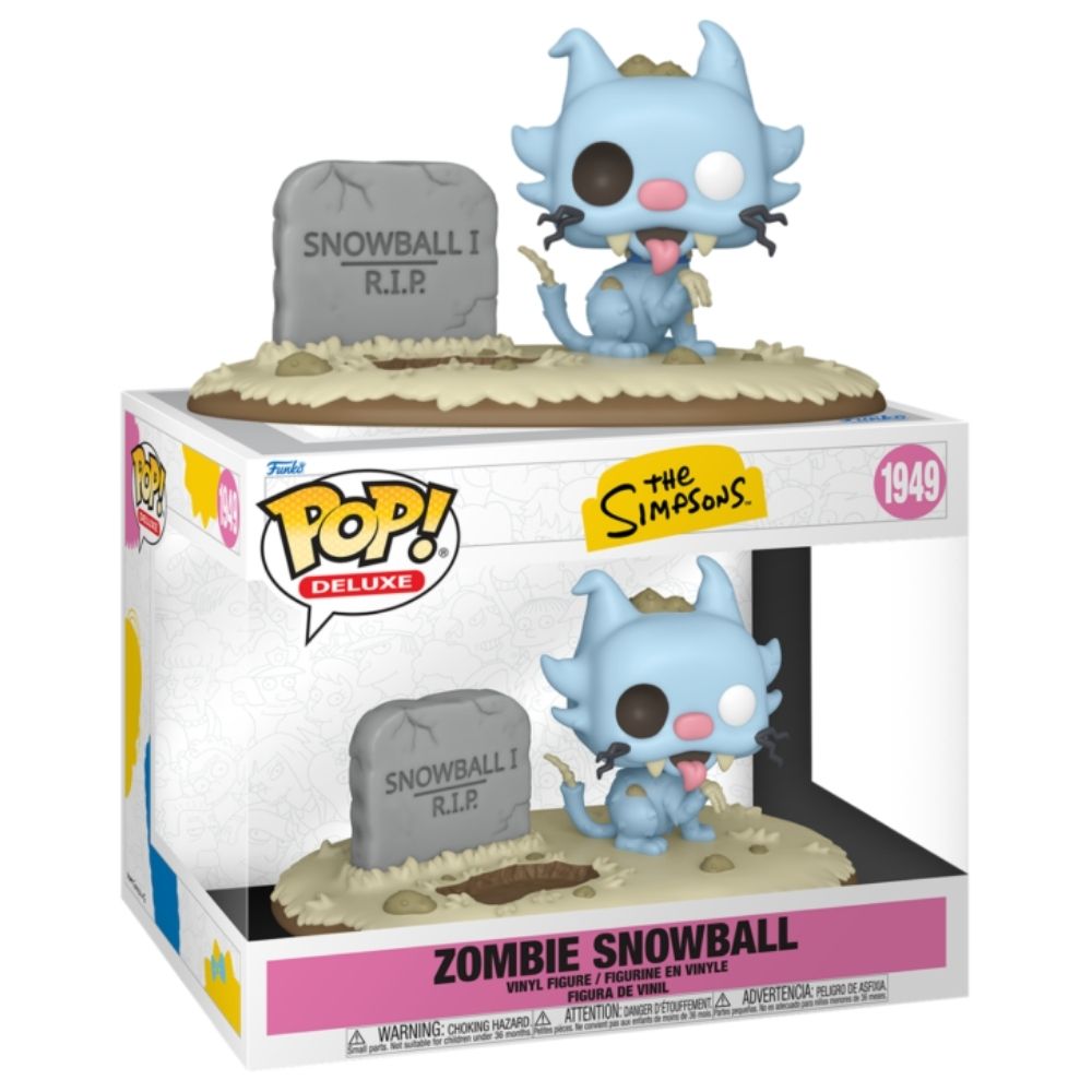 The Simpsons - Zombie Snowball Deluxe Pop! Vinyl