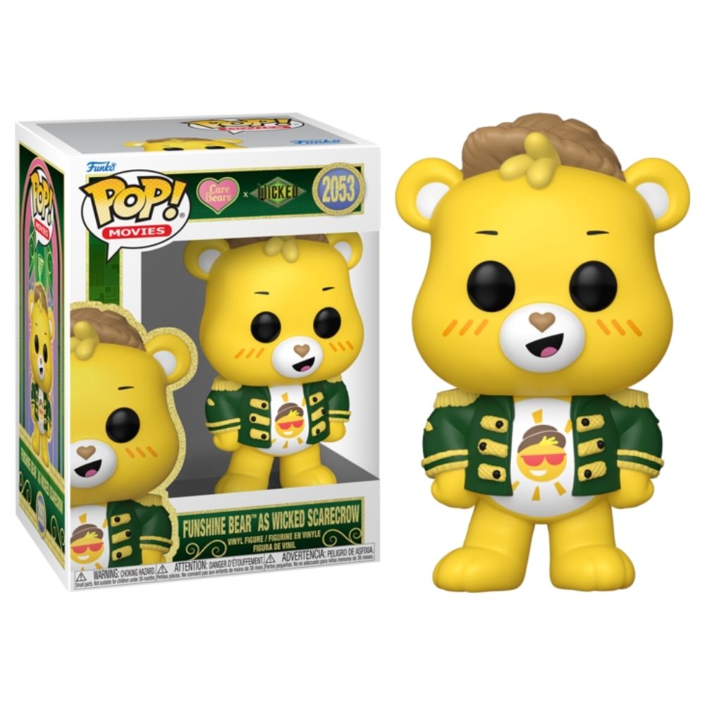 Care Bears x Wicked - Funshine Bear as Wicked Scarecrow Pop! Vinyl