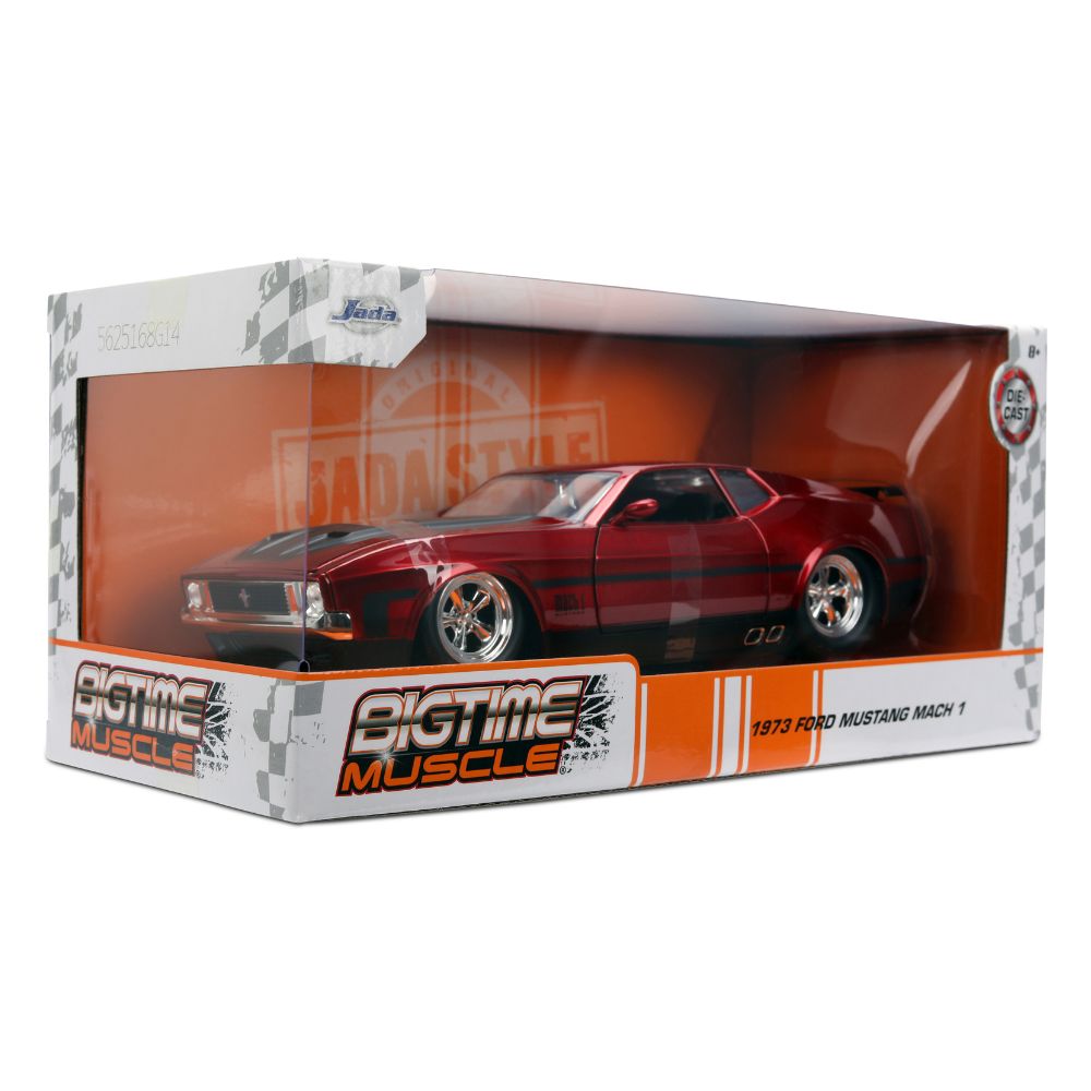 Big Time Muscle - 1973 Ford Mustang Mach 1 1:24 Scale Diecast Vehicle
