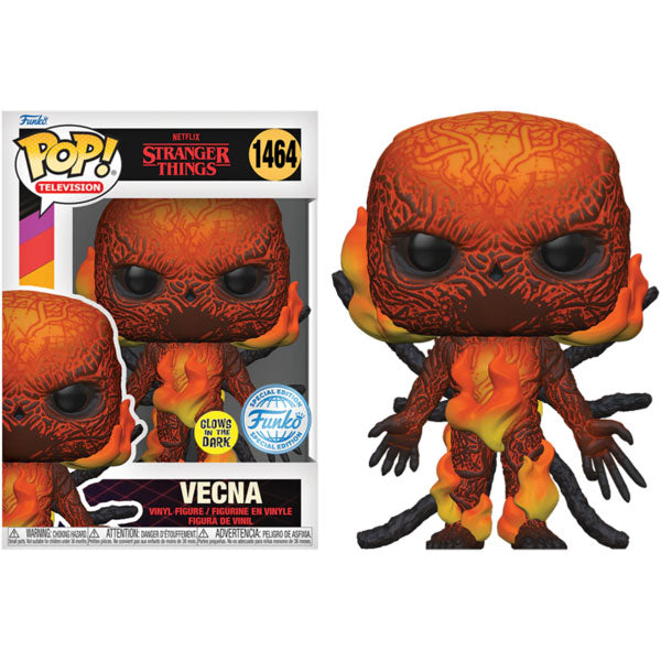 Stranger Things 4 - Vecna US Exclusive Glow Pop! Vinyl
