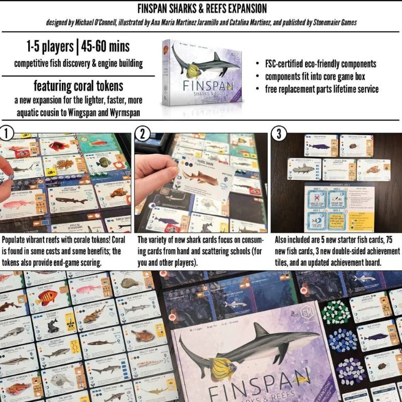 Finspan - Sharks & Reefs Expansion
