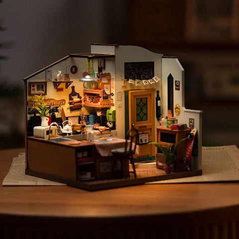 Image of Robotime Diy Mini House Homey Kitchen