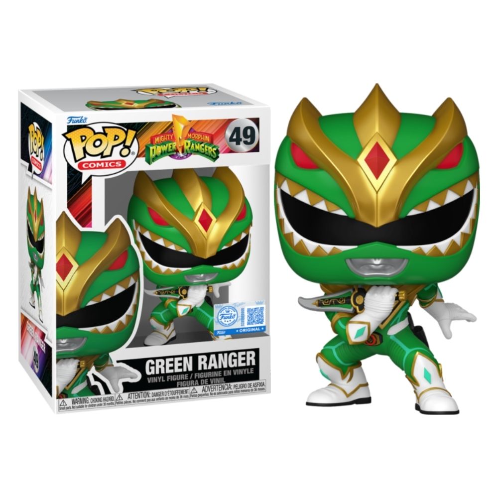 Mighty Morphin Power Rangers: The Movie (1995) - Green Ranger US Exclusive Pop! Vinyl