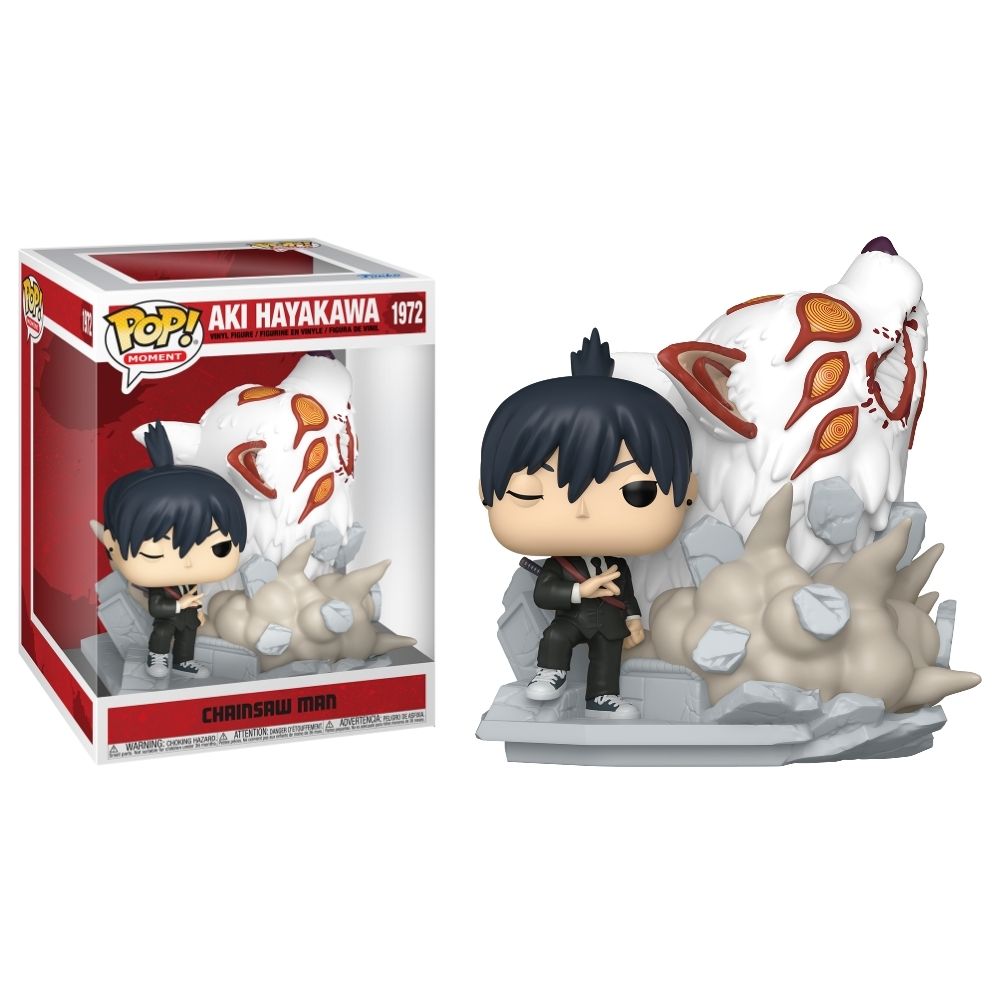 Chainsaw Man - Aki Hayakawa with Fox Devil Pop! Moment