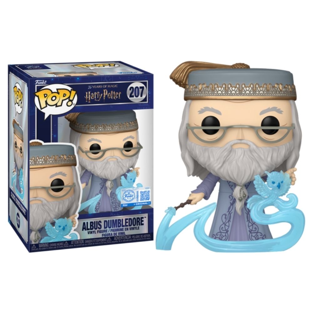 Harry Potter - Albus Dumbledore with Patronus US Exclusive Pop! Vinyl