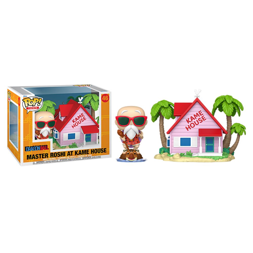 Dragon Ball - Master Roshi at Kame House Pop! Town Vinyl