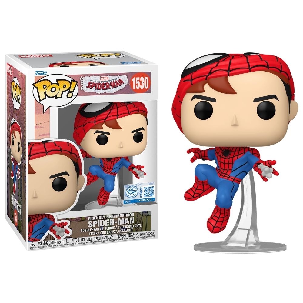 Your Friendly Neighborhood Spider-Man (2025) - Friendly Neighborhood Spider-Man (Unmasked) US Exclusive Pop! Vinyl