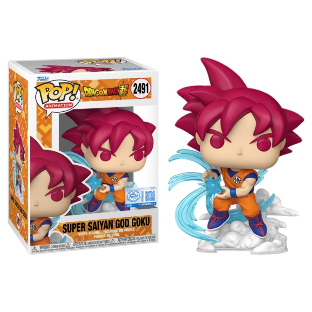 Dragon Ball: Super – Super Saiyan God Goku US Exclusive Pop! Vinyl