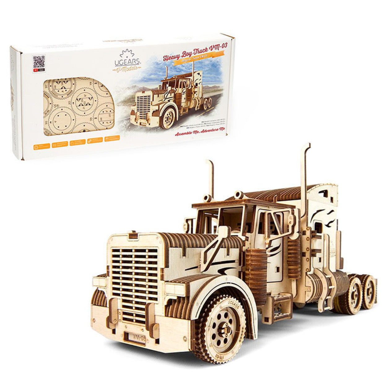 UGears Heavy Boy Truck VM-03