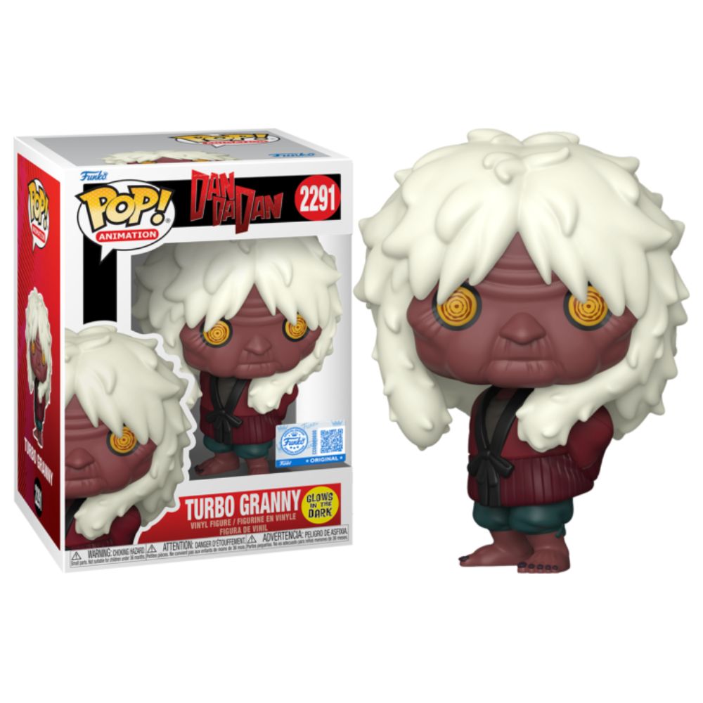 Dan Da Dan - Turbo Granny US Exclusive Glow In The Dark Pop! Vinyl