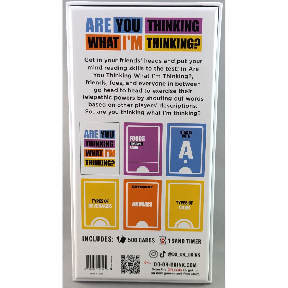 Are You Thinking What I'm Thinking? (AYTWIT)