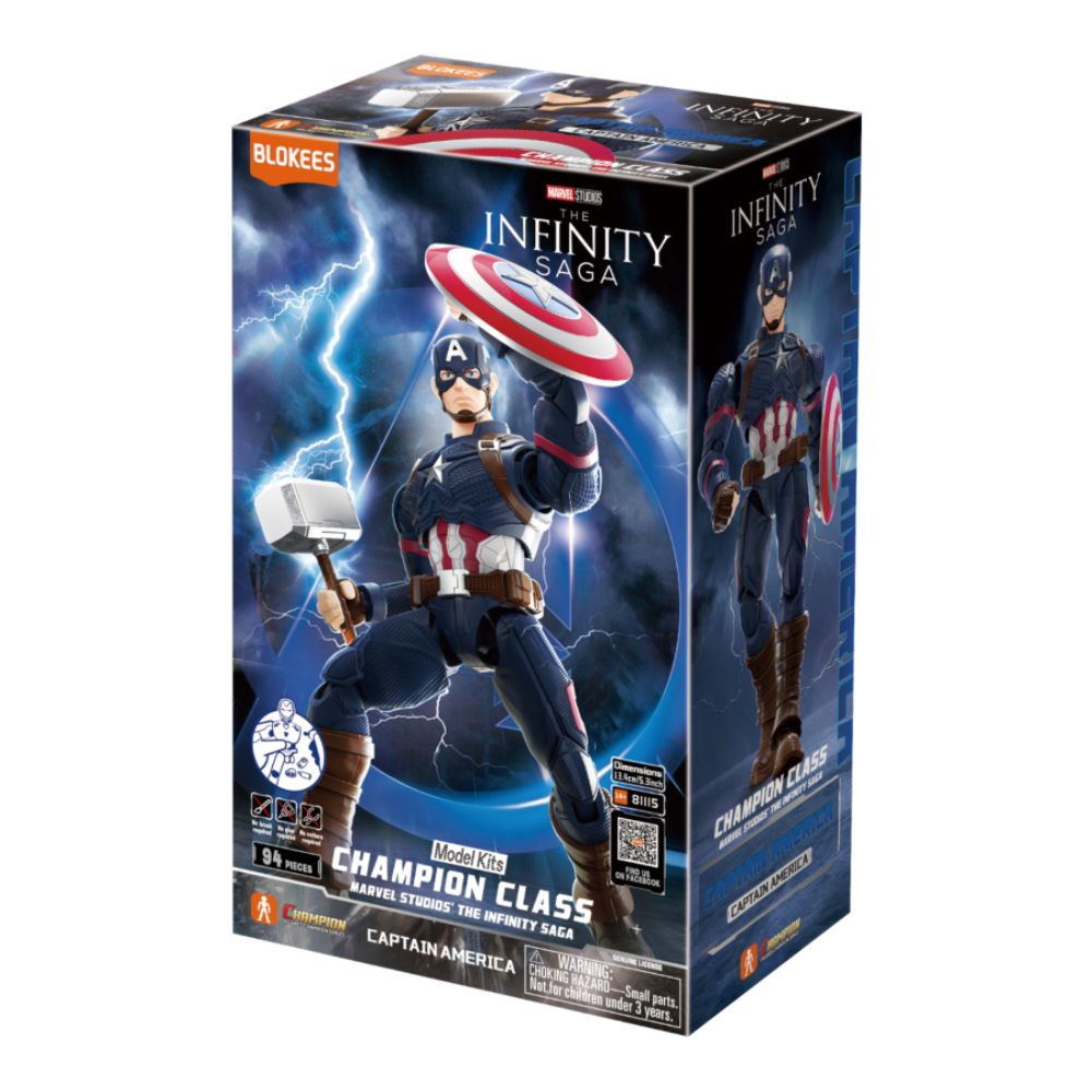 Blokees - Marvel Infinity SAGA - Captain America Champion Class (CC03) Model Kit