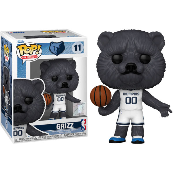 NBA: Mascots - Grizz Memphis Grizzlies Pop! Vinyl