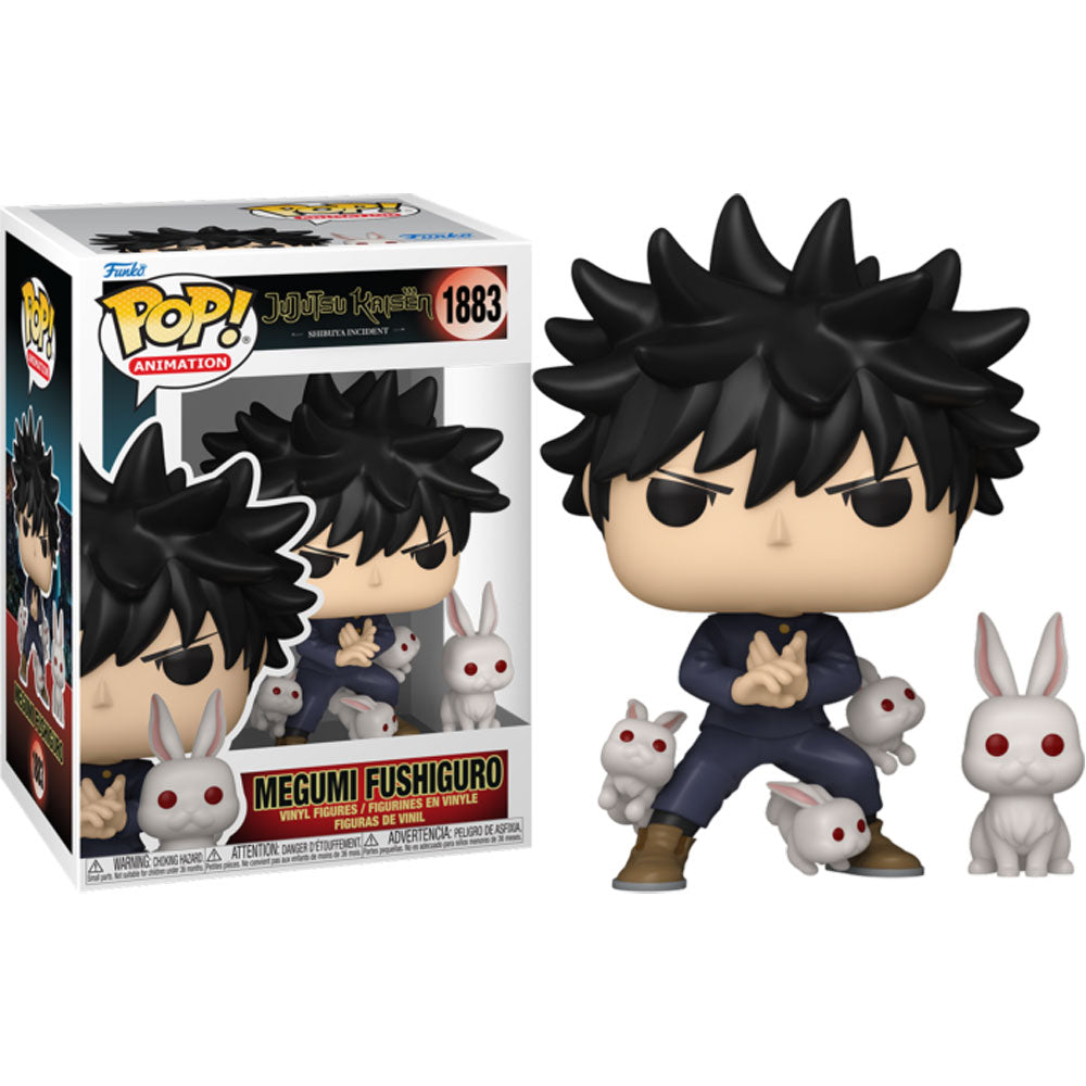Jujutsu Kaisen - Megumi Fushiguro With Rabbit Pop! Vinyl