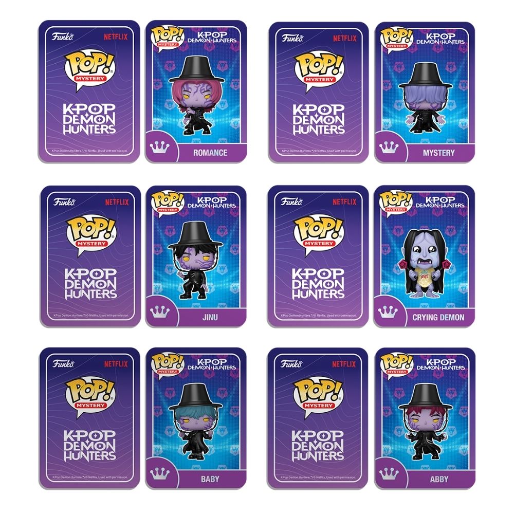 KPop Demon Hunters - Mystery Pop! Vinyl Blind Box Assortment (1 Unit)