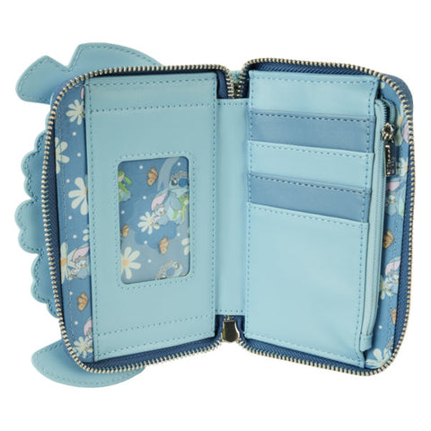 Image of Loungefly - Lilo & Stitch - Stitch Springtime Daisy Cosplay Zip-Around Wallet