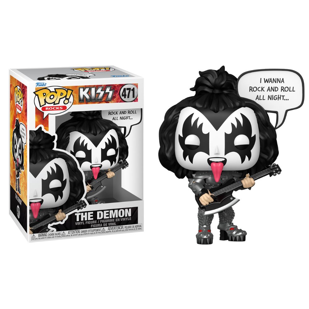 KISS - The Demon (Rock and Roll All Night) Pop! Vinyl
